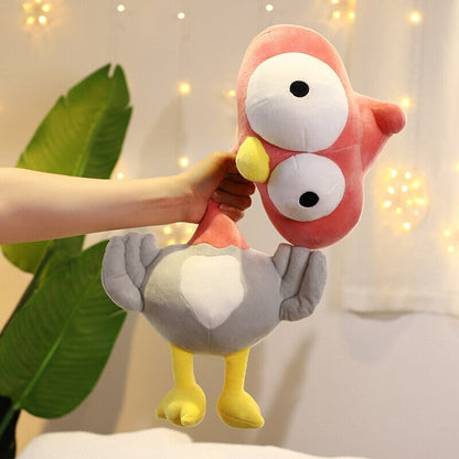 Funny Shocked Giant Ostrich Plushies